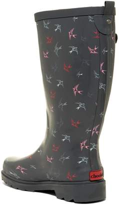 Chooka Spirited Sparrows Waterproof Rain Boot