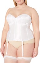Thumbnail for your product : Va Bien Women's Plus Size Smooth Satin Hourglass Bustier