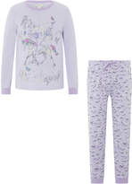 Thumbnail for your product : Monsoon Hannah Horse Jersey Pyjama Set