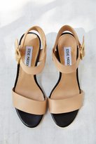Thumbnail for your product : Steve Madden Bel Aire Leather Ankle-Wrap Heeled Sandal