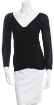 Thumbnail for your product : Vera Wang Ruched Cashmere Sweater