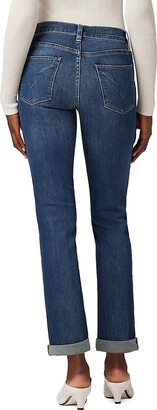 Hudson Nico Rolled Mid-Rise Jeans