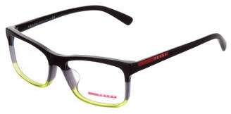 Prada Sport Multicolor Square Eyeglasses