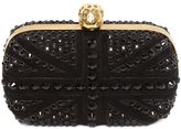 Thumbnail for your product : Britannia Studded Crystal Skull Box Clutch