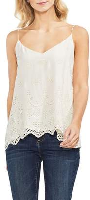 Vince Camuto Eyelet Tie Back Cami