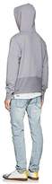 Thumbnail for your product : Ksubi Men's Seeing Lines Distressed Cotton Hoodie - Light Gray