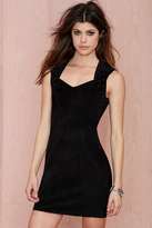 Thumbnail for your product : Nasty Gal Vintage Just Cut It Out Suede Dress