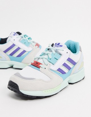 adidas ZX 8000 sneakers in pastel colors - ShopStyle