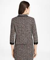 Thumbnail for your product : Brooks Brothers Grosgrain-Trimmed Boucle Jacket
