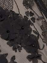 Thumbnail for your product : Teri Jon By Rickie Freeman Short-Sleeve Lace Gown