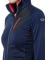 Thumbnail for your product : Icebreaker Quantum Full-Zip Hooded Jacket - Women's Admiral/Pop Pink/Pop Pink L