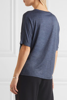 Thumbnail for your product : Vince Stretch-jersey T-shirt - Navy