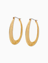 Thumbnail for your product : Lucky Brand ABSTRACT GOLD HOOP