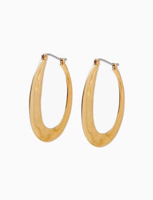 Lucky Brand ABSTRACT GOLD HOOP