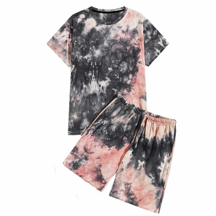 tie dye short set amazon