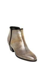 Thumbnail for your product : Giuseppe Zanotti 40mm Embossed Metallic Leather Boots