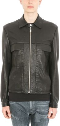 Maison Margiela Classic Biker Black Leather Jacket