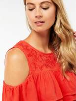 Thumbnail for your product : Accessorize Double Ruffle Beach Dress - Red