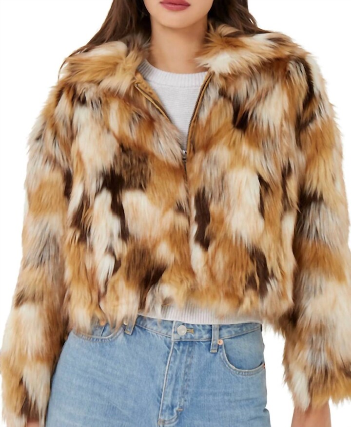 French connection dallow faux fur jacket Clearance