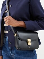 Thumbnail for your product : A.P.C. Grace Small Smooth-leather Shoulder Bag