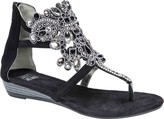 Thumbnail for your product : Muk Luks Athena Jeweled Thong Sandal