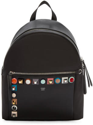Fendi Black Rainbow Backpack