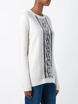 Thumbnail for your product : Markus Lupfer sequin embellished jumper - women - Wool - M