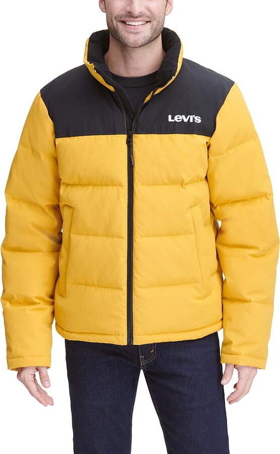 Levi's Arctic Cloth Retro Bubble Puffer Jacket Down Alternative Coat -  ShopStyle