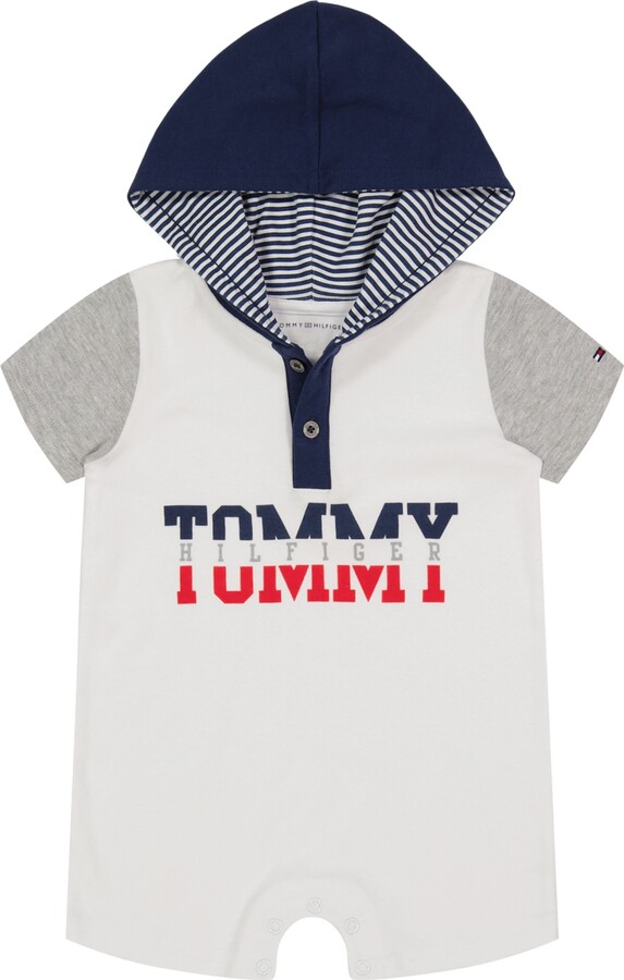 Tommy Hilfiger Baby Boy's Logo Romper ShopStyle