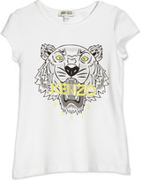 Thumbnail for your product : Kenzo Short-Sleeve Tiger Jersey Tee, White