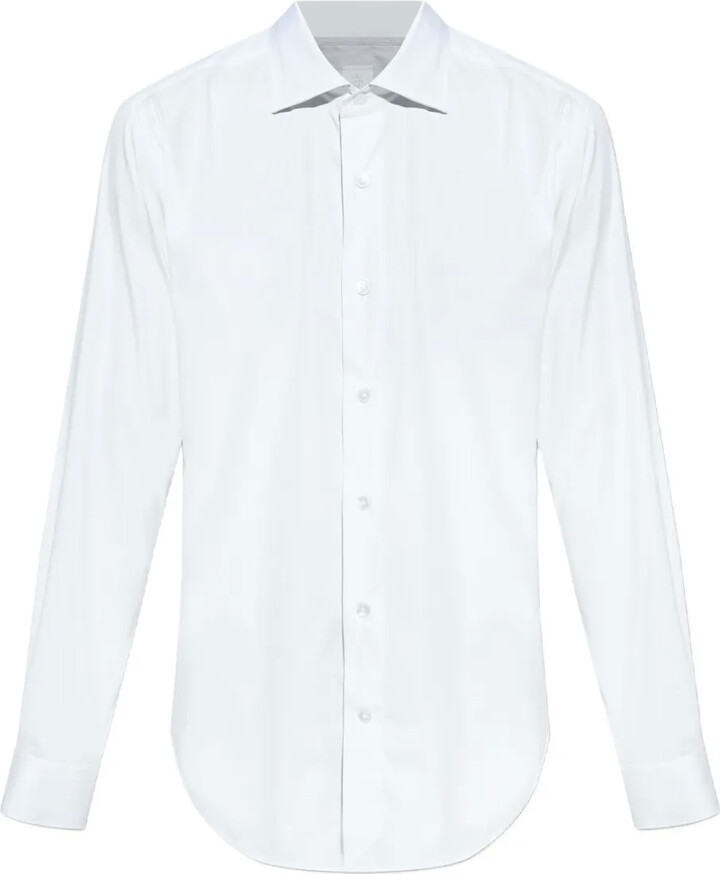 Eleventy Long-Sleeve Button-Down Shirt