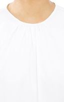Thumbnail for your product : Barneys New York Women's Gathered-Neck Sleeveless Shell-White