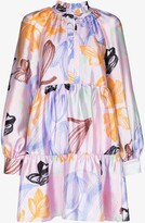 Thumbnail for your product : Stine Goya Jasmine High Neck Gathered Dress