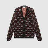 Thumbnail for your product : Gucci GG diamond wool cardigan