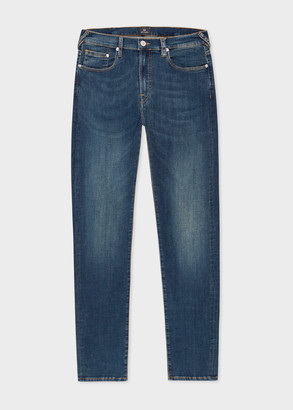 Men's Slim-Fit Antique-Wash 'Organic Reflex' Jeans