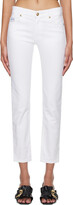 White Slim-Fit Jeans 