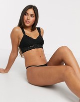 Thumbnail for your product : aerie softest bralette in black