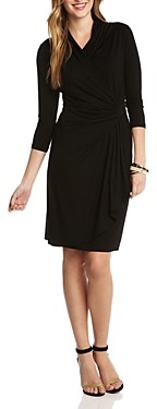karen kane faux wrap dress