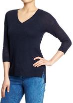 Thumbnail for your product : Old Navy Women's Linen-Blend Pullovers