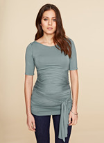 Thumbnail for your product : Isabella Oliver The Ruched Wrap Maternity T