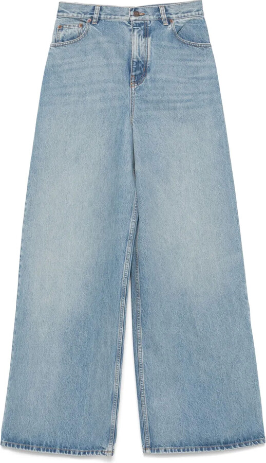 Chloé High-Rise Wide-Leg Jeans
