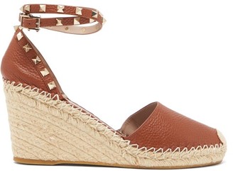 valentino black wedges