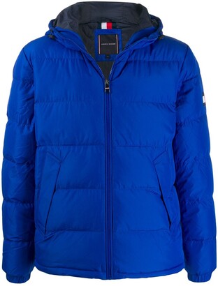 tommy hilfiger hooded padded parka