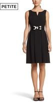 Thumbnail for your product : White House Black Market Petite Sleeveless Fit & Flare Dress
