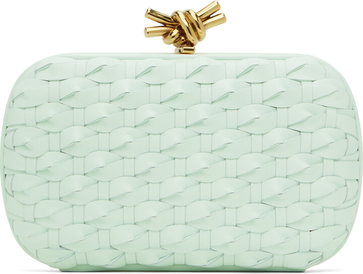 Bottega Veneta Blue Knot Clutch