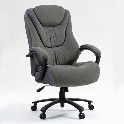 Latitude Run Ergonomic High-Back Office Chair With Skin-Friendly Fabric And Adjustable Height For Maximum Comfort And Support