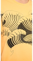 Thumbnail for your product : 3.1 Phillip Lim Tidal Waves Foiled Muscle Tank