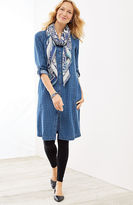 Thumbnail for your product : J. Jill Tencel® Indigo Tab-Sleeve Dress