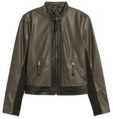 Thumbnail for your product : Via Spiga Colorblock Leather Jacket