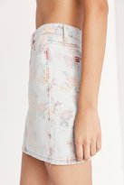 Thumbnail for your product : BDG Floral Print Denim Mini Skirt